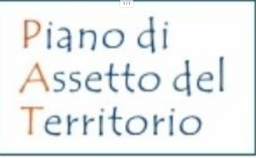 Piano di Assetto del Territorio